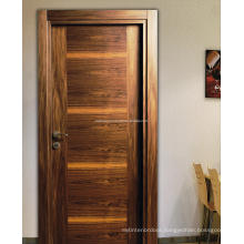 Natural Walnut Veneer Door, Modern Style, Turkish Manufacturing